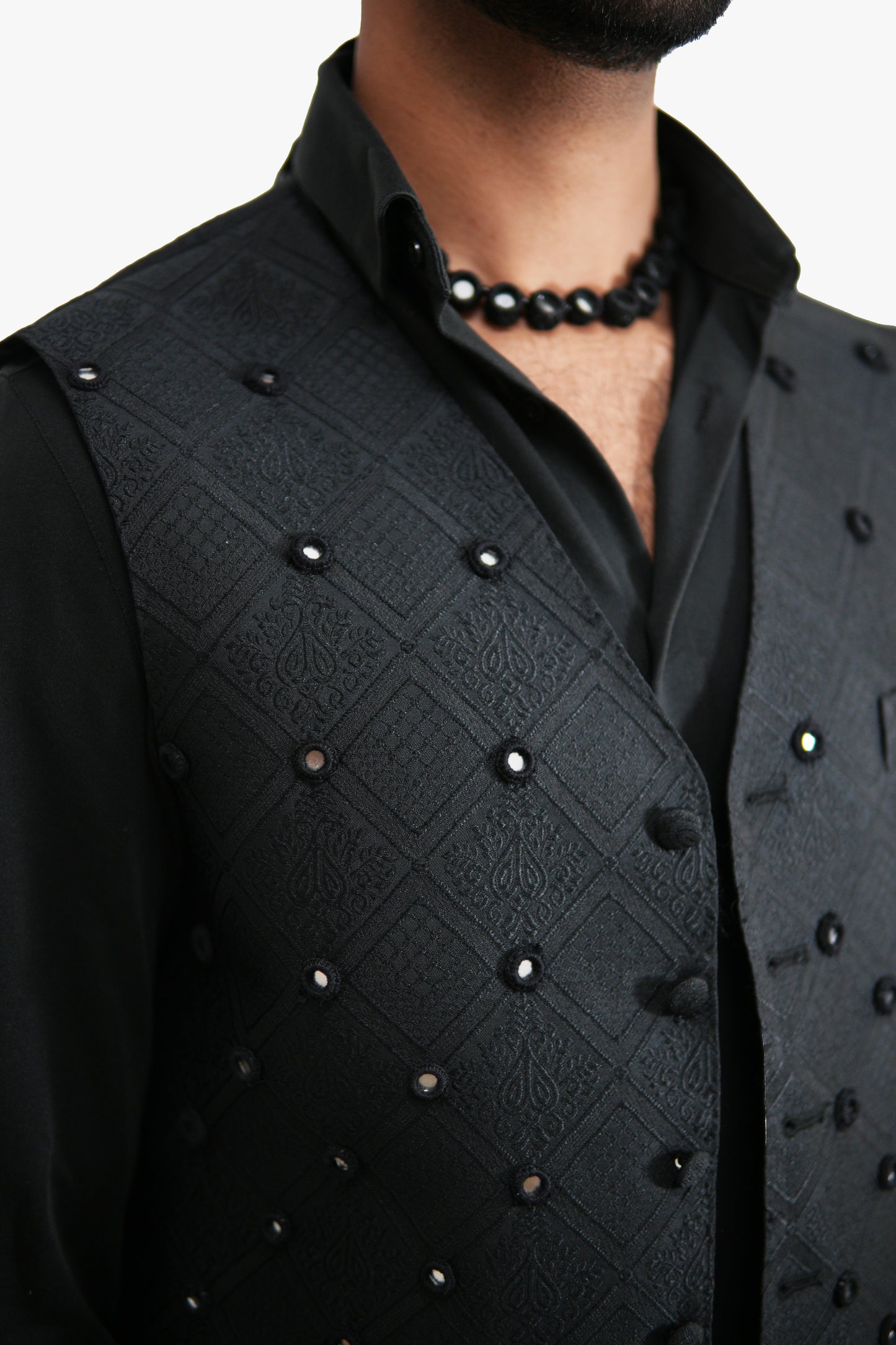 FALAK Black Waistcoat