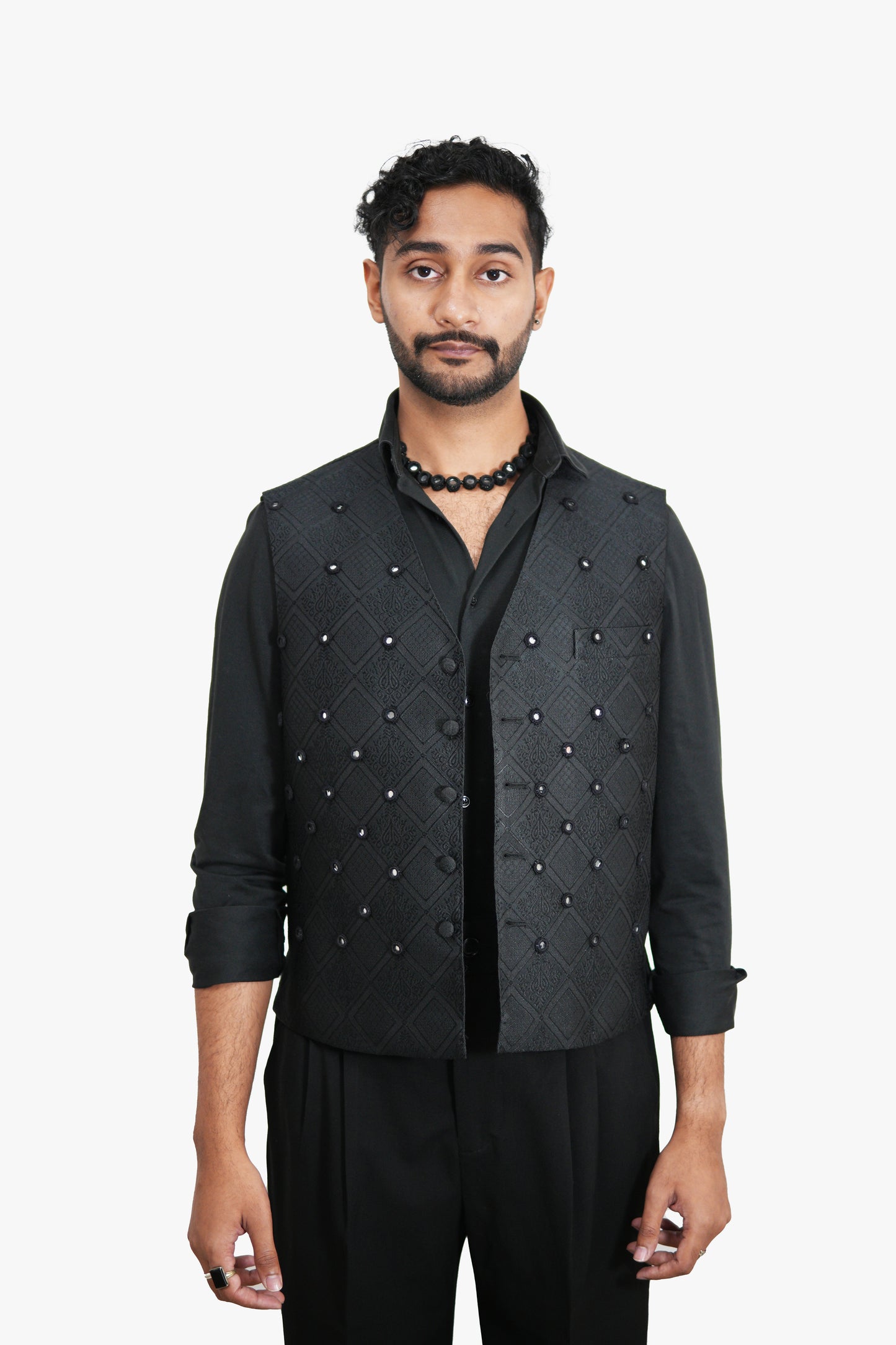 FALAK Black Waistcoat