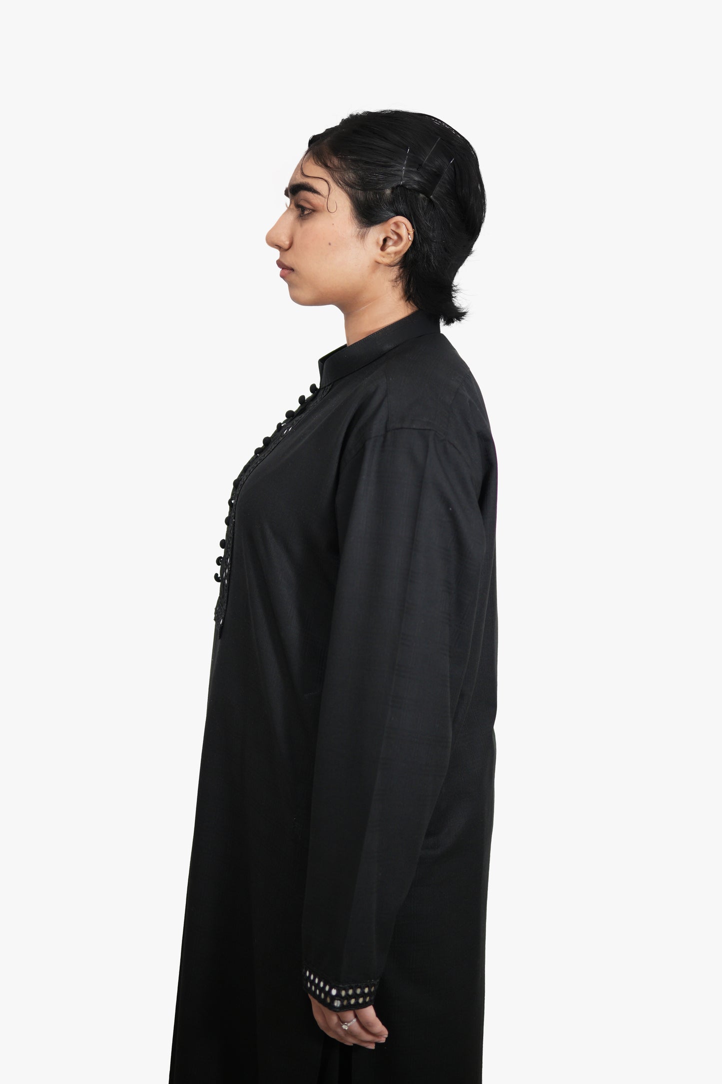 CHANDNI RAAT Black Shalwar Kamiz