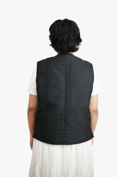 FALAK Black Waistcoat