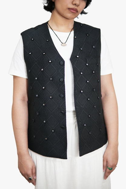 FALAK Black Waistcoat