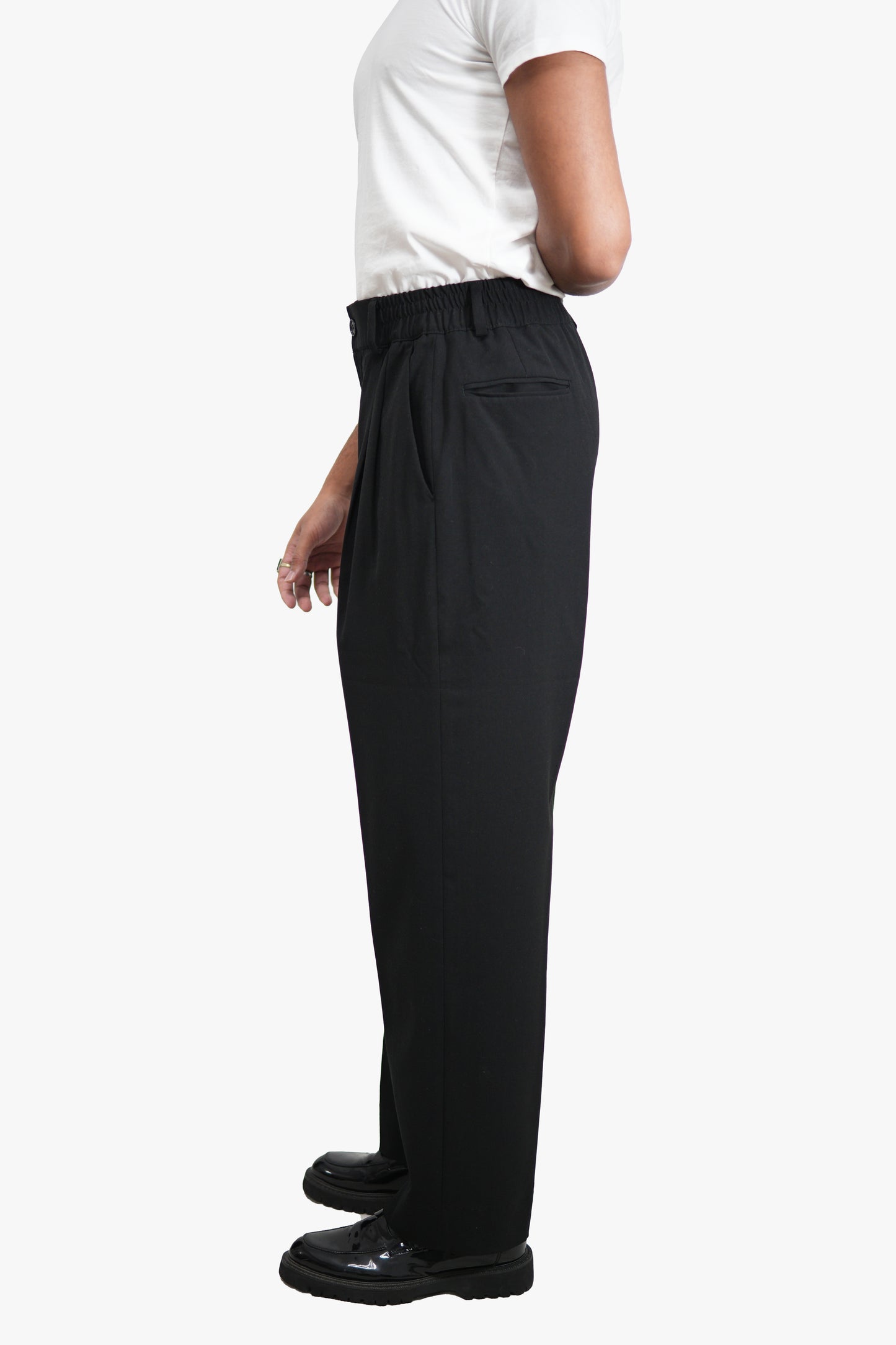 LAIL Black Flowy Pants