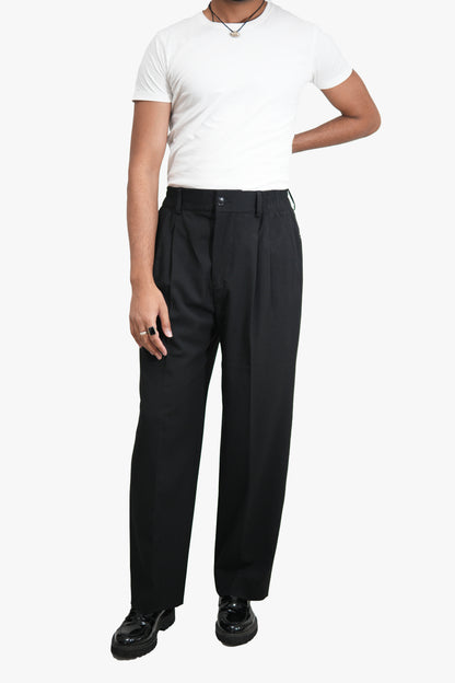 LAIL Black Flowy Pants